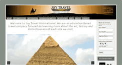 Desktop Screenshot of joytravelinternational.com